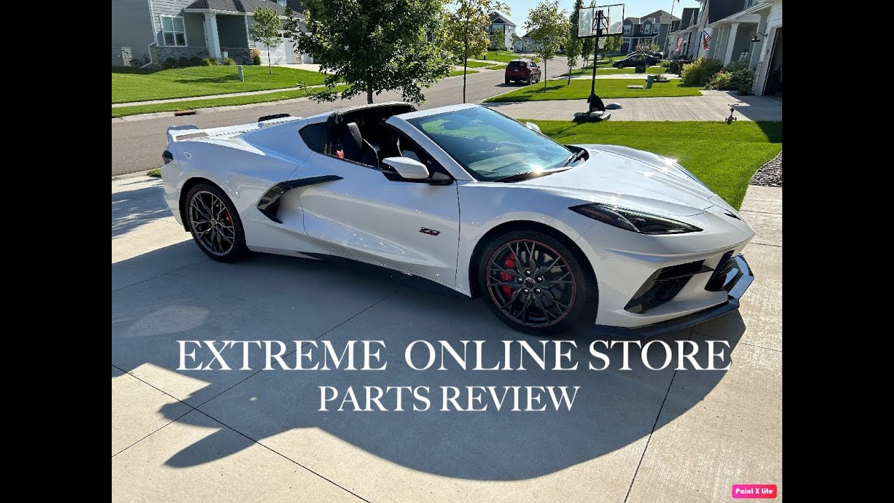 Extreme Online Store Parts Review for C8 Corvette Stingray