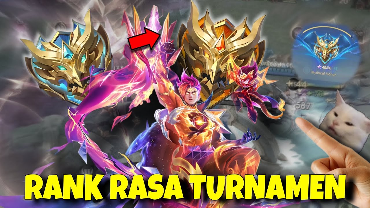 TREMOR!! KETIKA 1 BINTANG LAGI GLORY RANK JADI KAYA TURNAMEN, KOMPE ABIS!!! - Mobile Legends