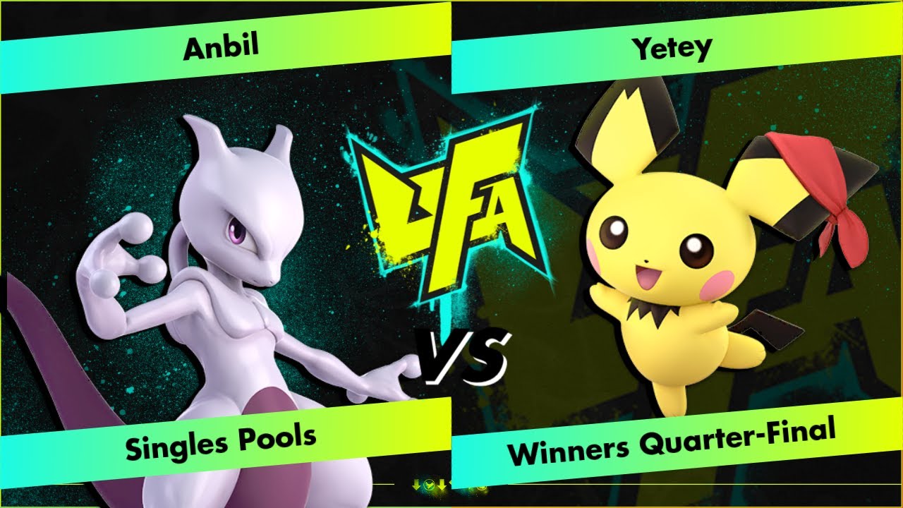 UFA 2024 SSBU - Anbil (Mewtwo) vs Yetey (Sonic/Pichu) - Winners Quarter-Final - Singles Pools