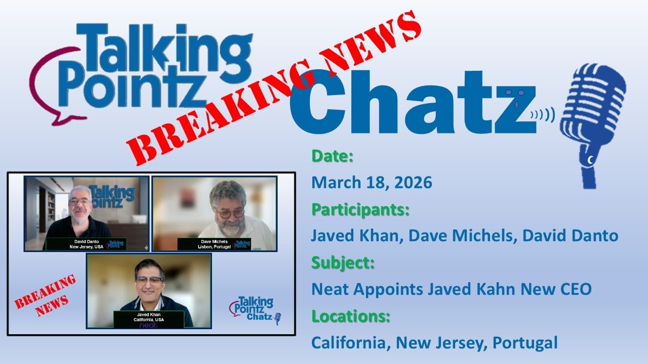 BREAKING NEWS - Javed Khan Joins Neat as new CEO