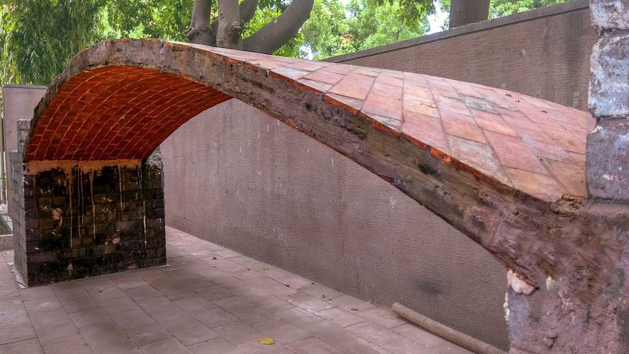 spanning without steel & shuttering- timbrel vault: the detailed construction process