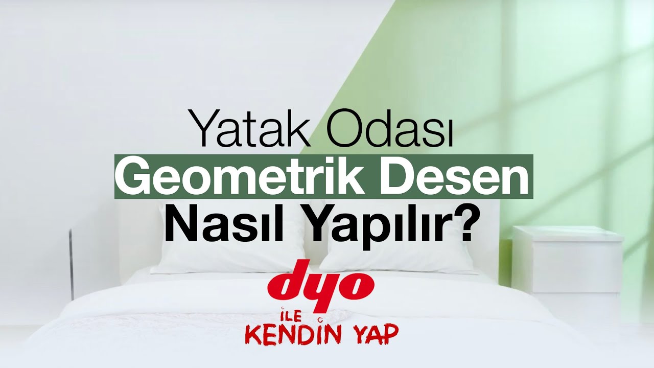 Yatak Odası Boyama Fikirleri - Çift Renk Boya Uygulaması - Kendin Yap Duvar Boyama Fikirleri