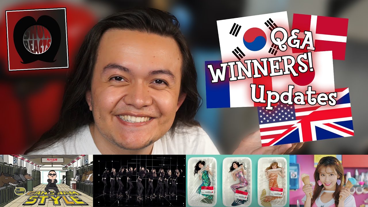 ShunReacts Updates & Announcements! | Q&A & GIVEAWAY WINNERS & SMALL UPDATE