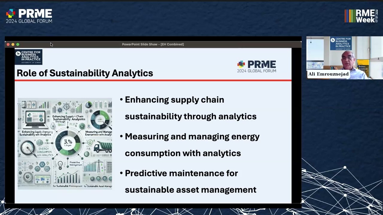 Eastern Hemisphere: Shaping Future Leaders through Sustainable Operations & Analytics in Business Ed