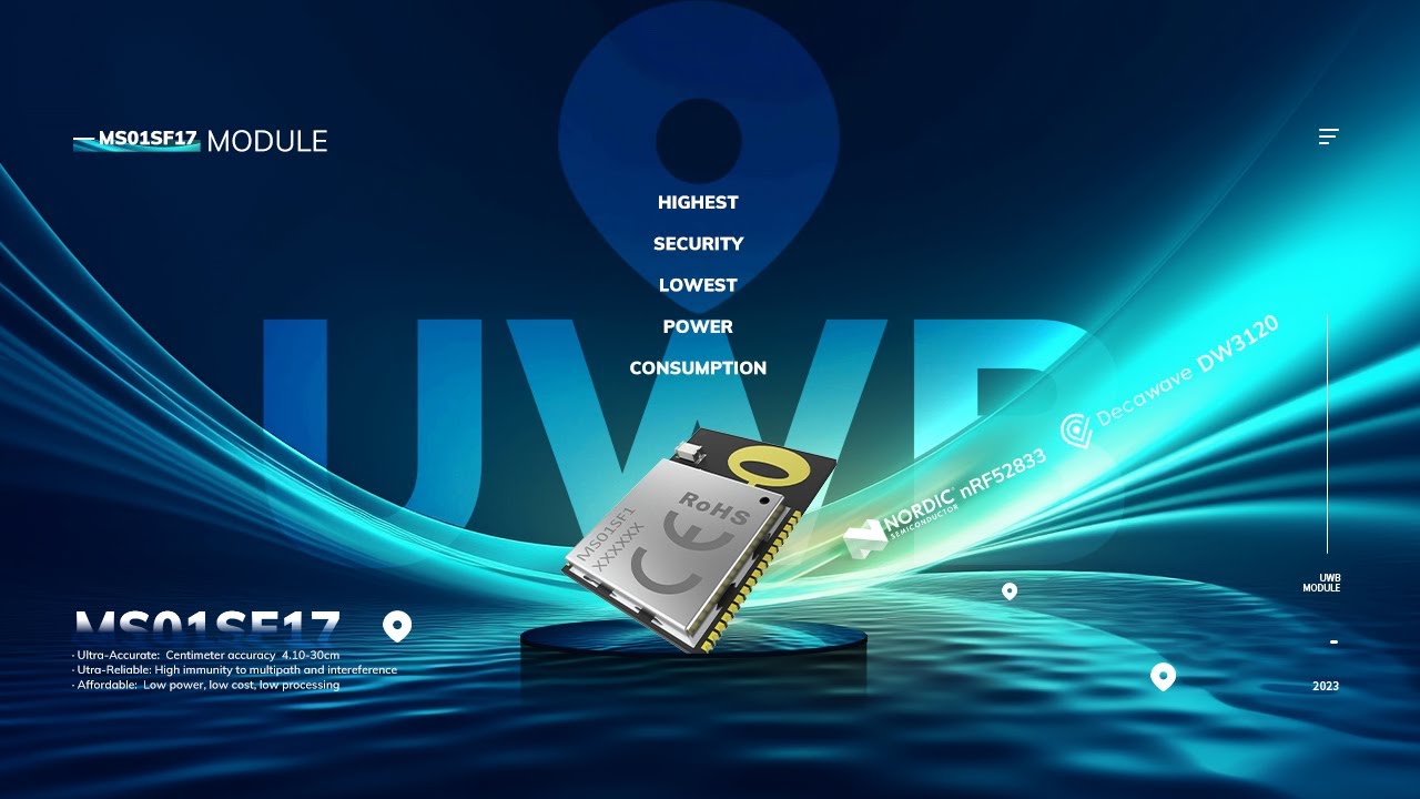 Getting Started with nRF52833+DW3120 UWB (Ultra Wideband) Module -MS01SF1