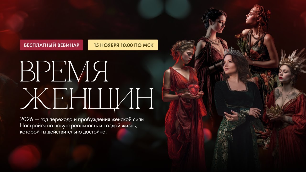 Вебинар &laquo;Время женщин&raquo;
