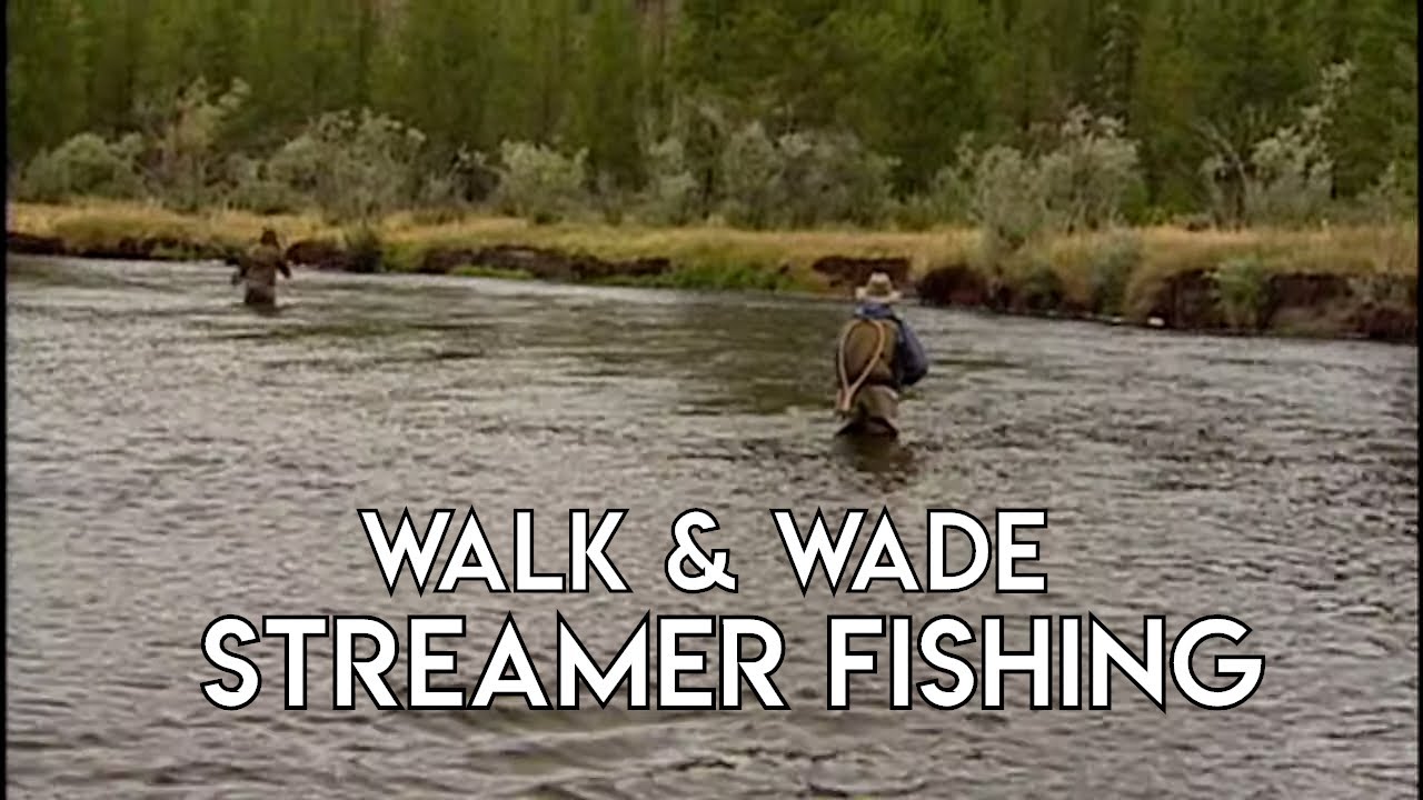 Walk & Wade Streamer Fishing for Trout | Madison River Montana