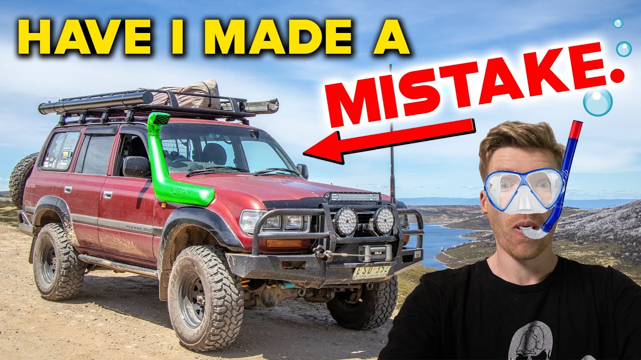 WHY I went PLASTIC over STAINLESS Snorkel on my 4WD