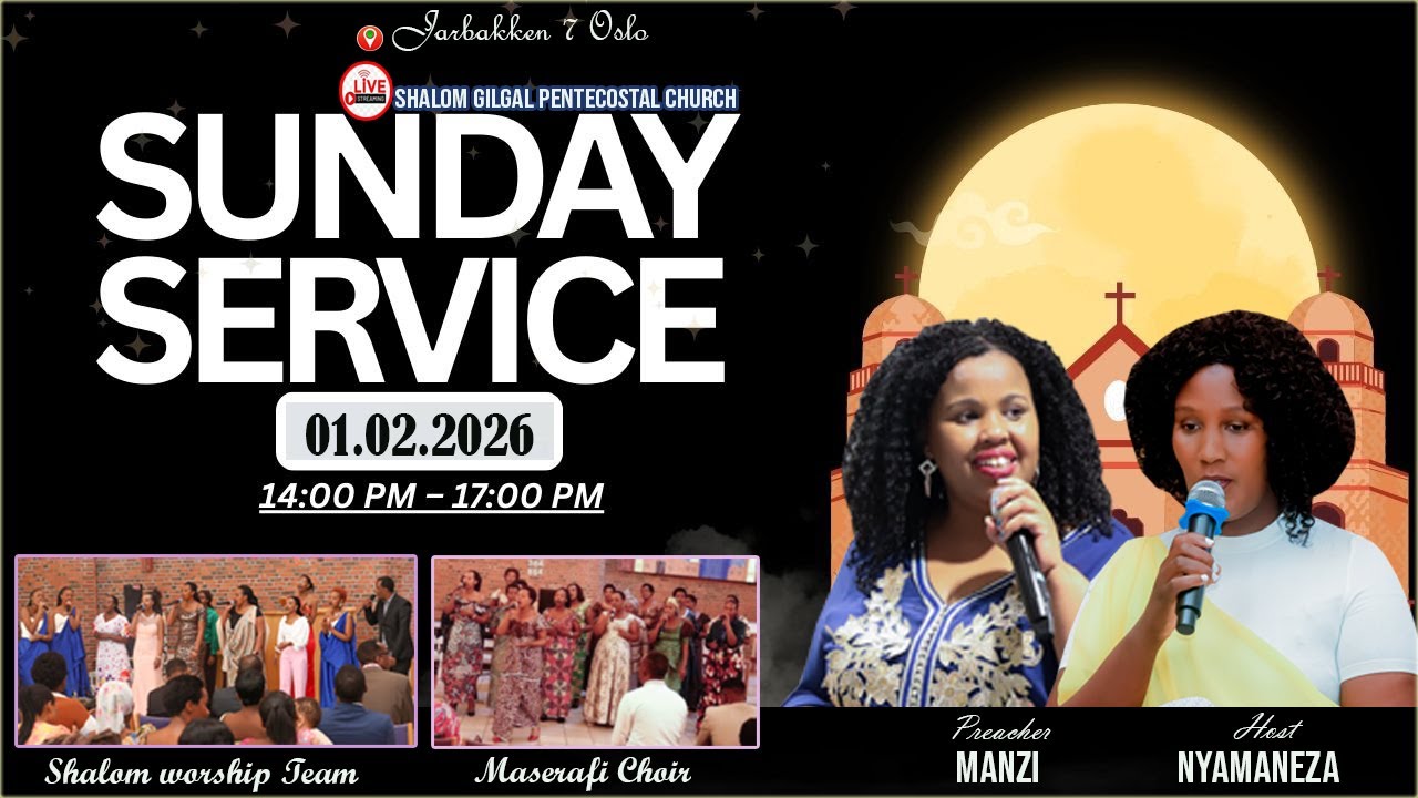 Live🔴MUHAWE IKAZE  MWESE  MUMATERANIRO Y`UYUMUNSI // SGPC NORVEGE OSLO 01.02.2026