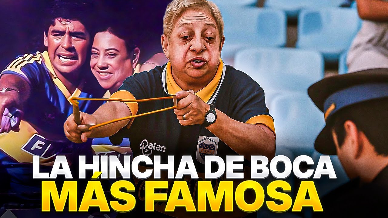 La historia completa de La Raulito: La HINCHA m&aacute;s FAMOSA de BOCA | De la calle al caj&oacute;n azul y oro