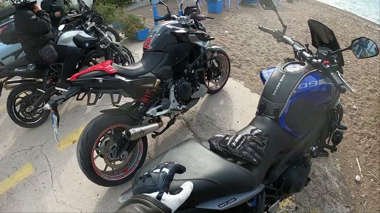Bmw F900R/F800R/MT-09 Ride to Porto Germeno Part 2