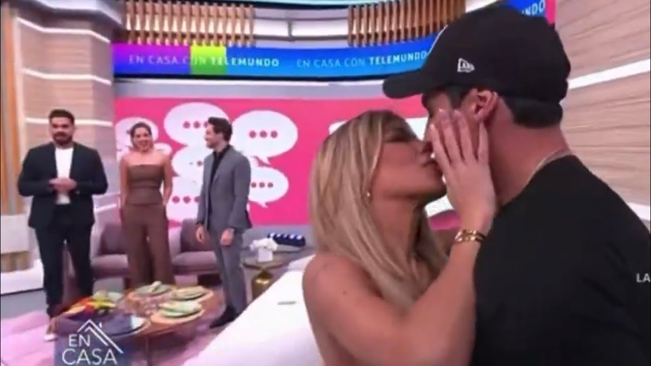 Oriana se reencuentra con su novio Facundo en el programa En casa con Telemundo 💖🔥 #LCDLF6 