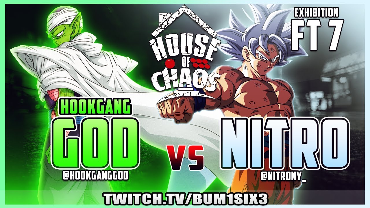 DBFZ Exhibition - PANDA HookGangGod vs Nitro FT 7 [ Amazing Fun Set ]