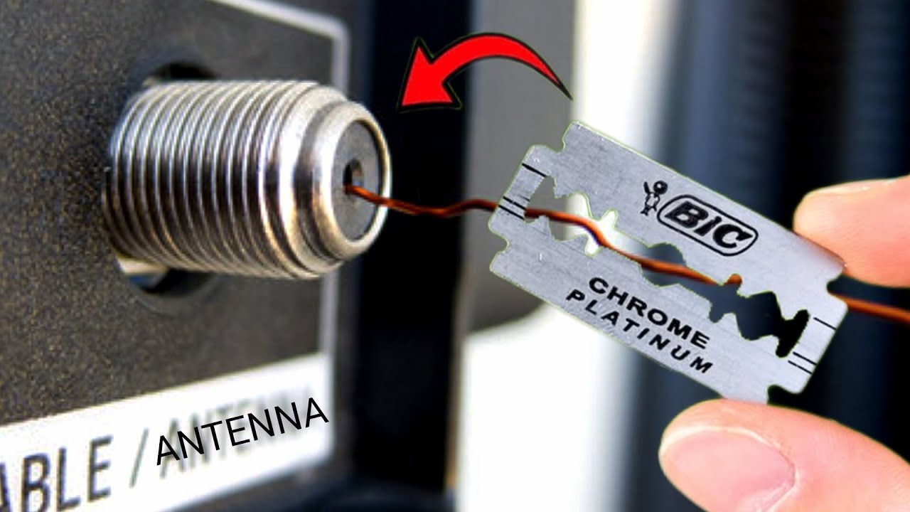 The Truth About the Razor Blade Fake Antenna