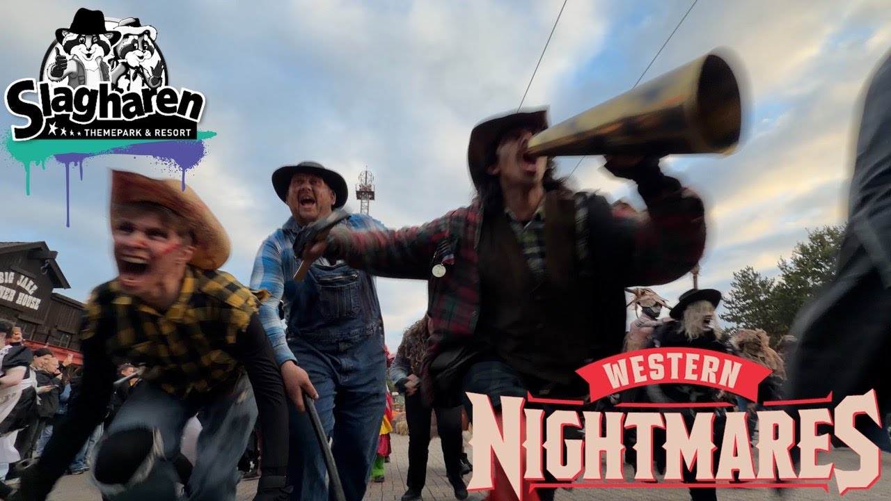Wir besuchen das HALLOWEEN Event im Wilden Westen - Slagharen - Western Nightmares - 2025