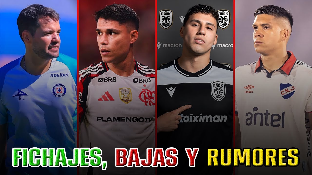 FICHAJES y BAJAS en Cruz Azul, Luiz Araujo y Julian Millan ¿OPCIONES?, Jorge Sanchez ¿SE QUEDA?