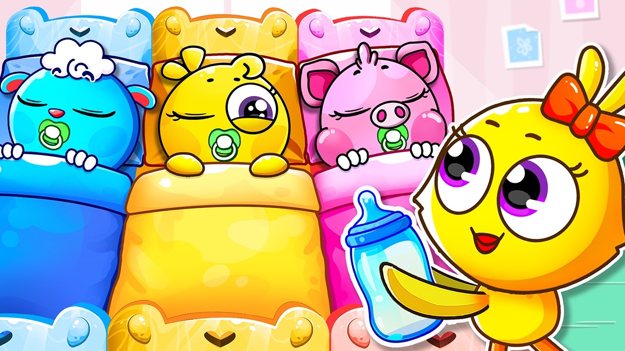 Takes Care of Little Sisters | Baby Care | Learn Colors | Kids Songs & Nursery Rhymes by Lamba Lamby