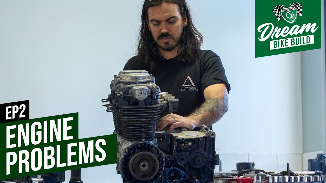 Engine Problems | Shannons Dream Bike Build | Ep 2