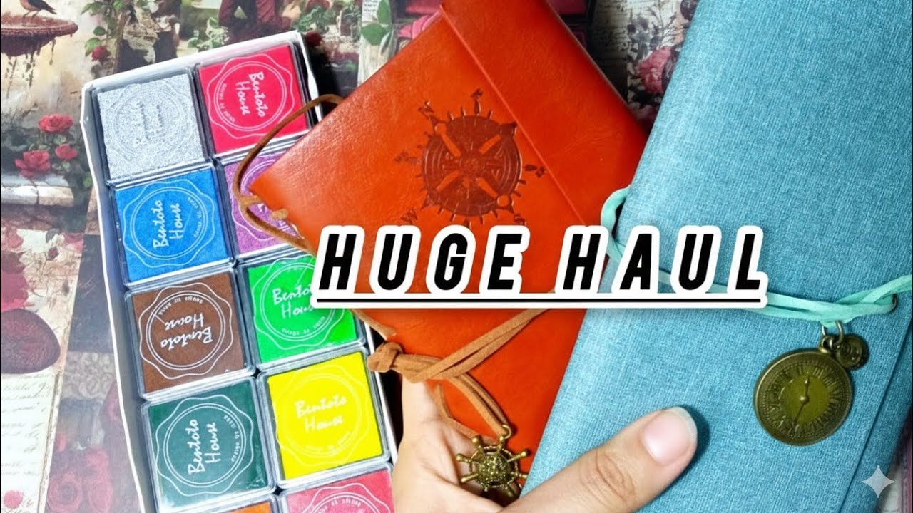 ASMR | Rare Vintage Stationery Haul ✨ Mystery Unboxing 🎞️📜
