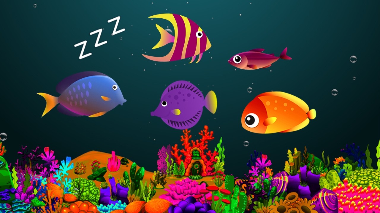 Sleepy Fish🐠Swim in Calming Ocean Lullabies for Peaceful Dreams🌛💤💖#490