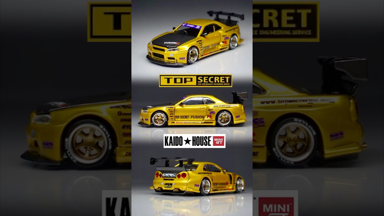 Kaido House Top Secret Custom  #164scale #kaidohouse #minigt #custom #diecast #modelcars #toycars