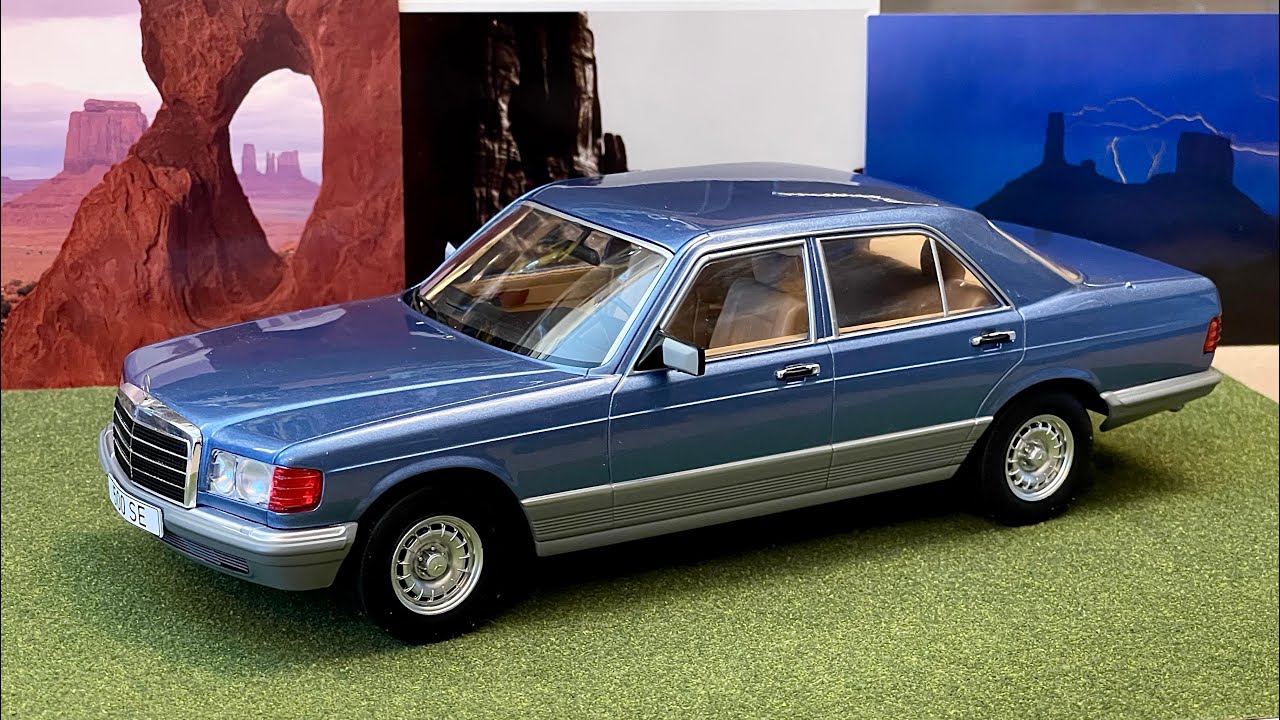 NEW 1/18 Scale Mercedes Benz 500SE W126 MCG Model Car Group #Diecast