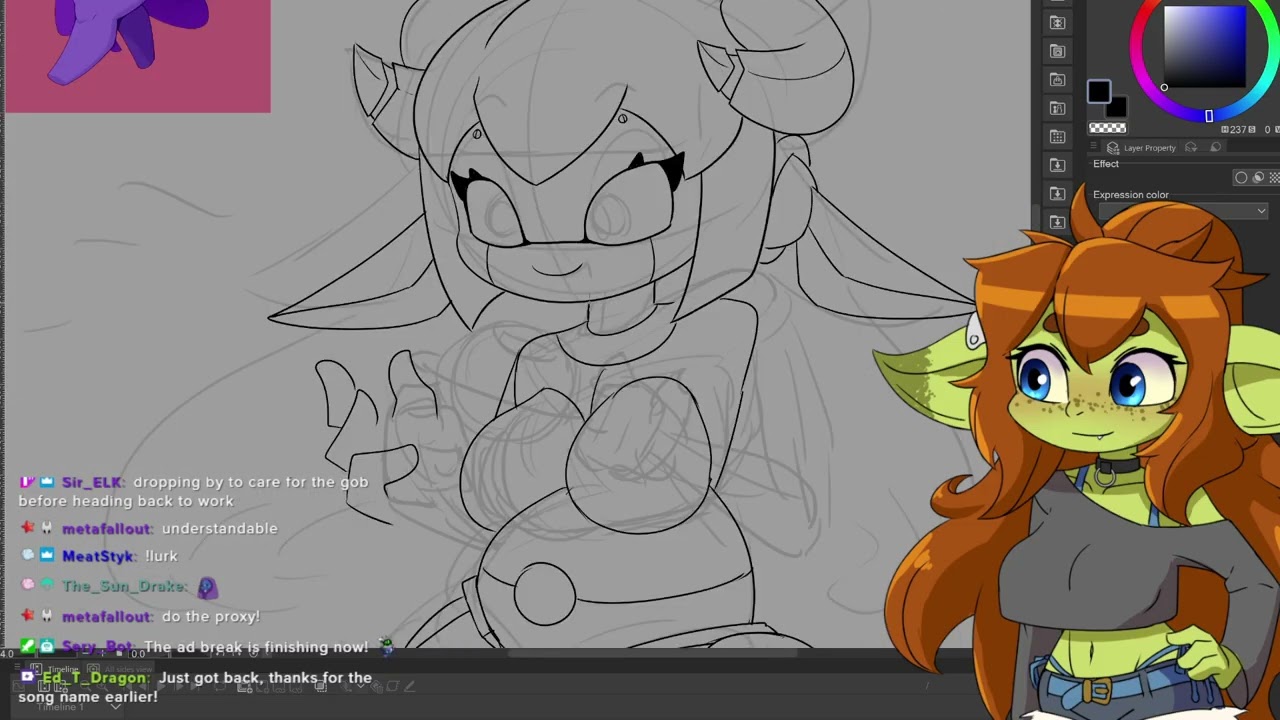 [PNGTUBER] Getting back in the groove, art stream!!!