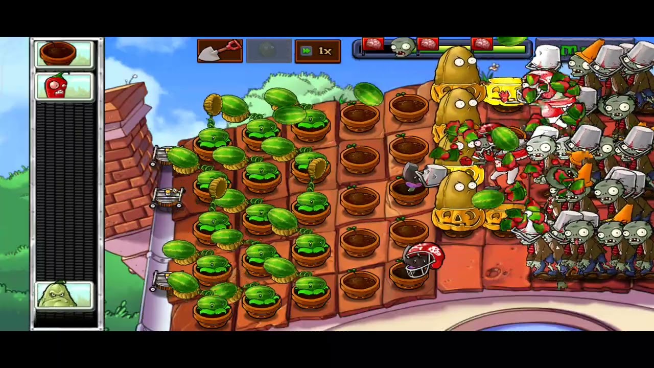Completed: Column Like U See 'Em | Plants vs Zombies | Mini Game | Random Plants 