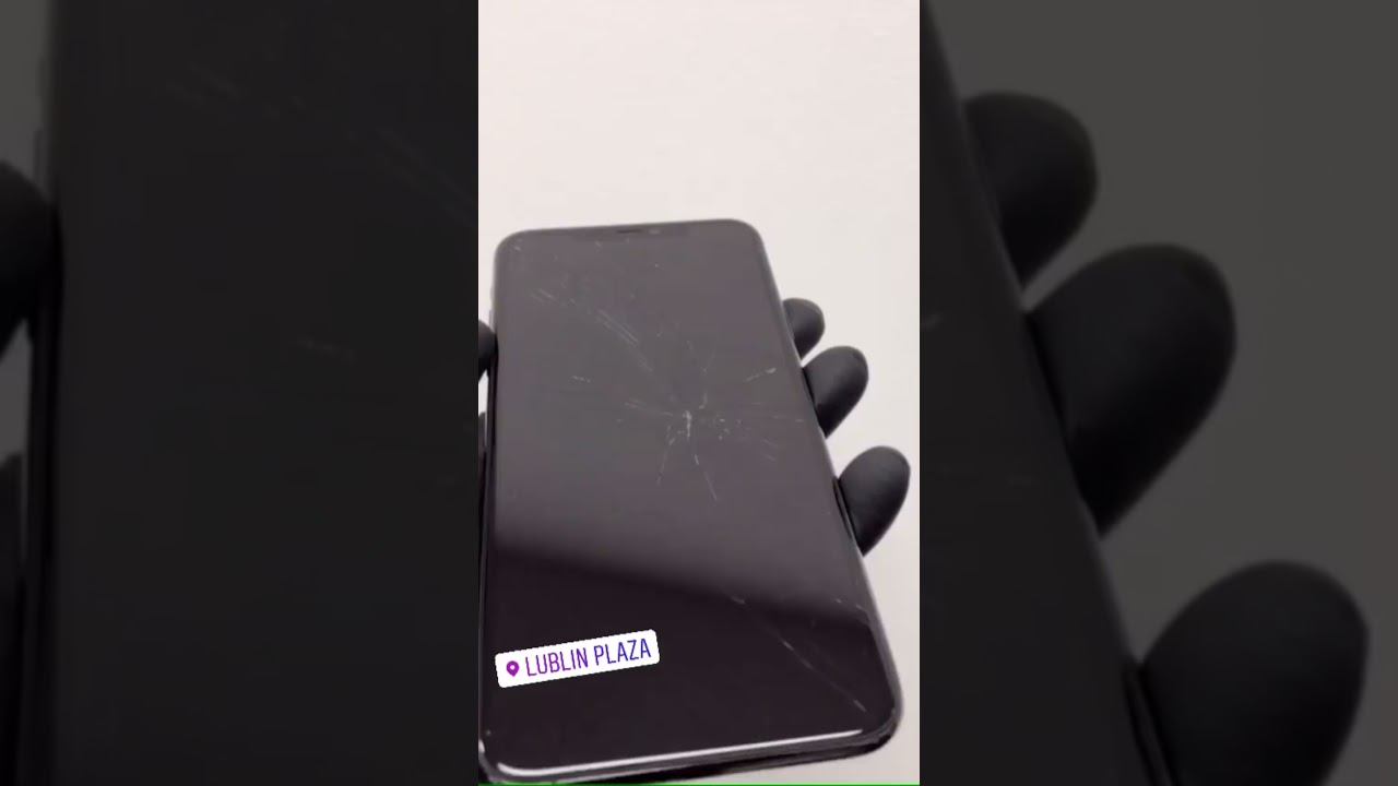 Jak wygląda zbity ekran w iPhone 11 Pro Max po naprawie? Serwis Rzesz&oacute;w Lublin. ✅