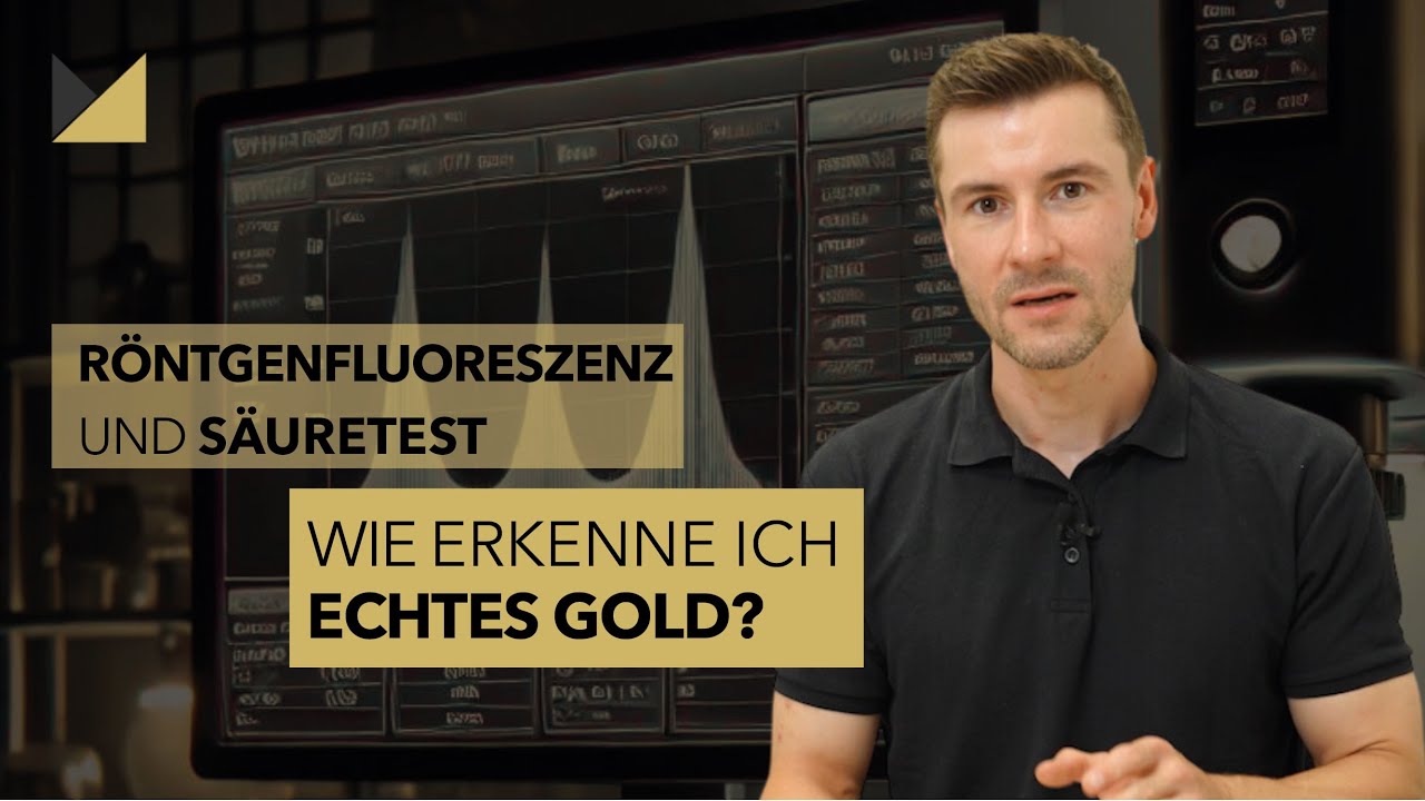 Gold testen auf Echtheit mit Röntgenfluoreszenz und Goldsäuretest