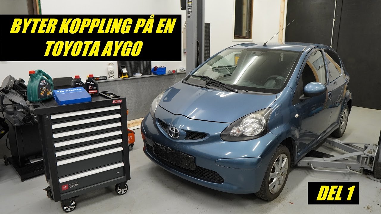 KOPPLINGSBYTE PÅ EN TOYOTA AYGO