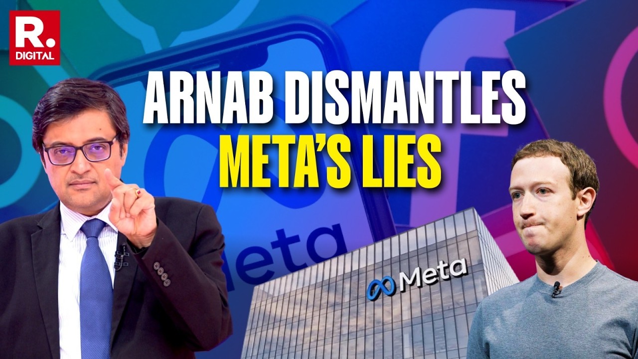 Arnab Dares Zuckerberg To Debate As He Exposes Meta&rsquo;s Lies Over CSEAM On Instagram