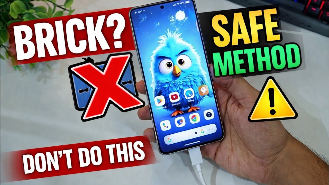How to Flash Custom ROM Safely | Redmi Note 13 Pro / POCO X6 (No Brick Guide)