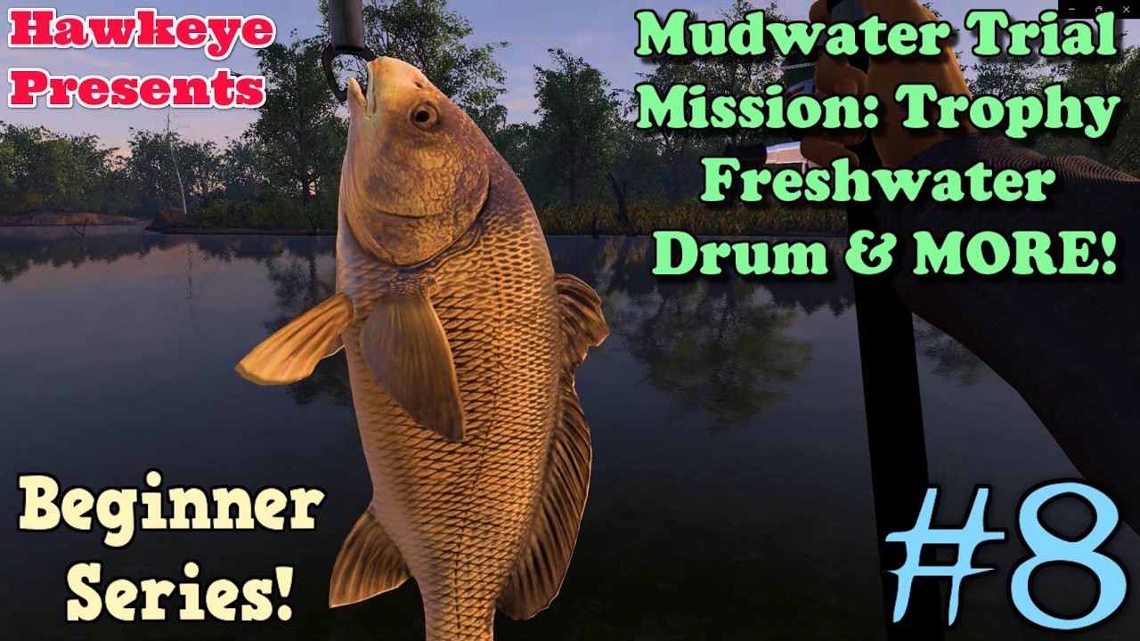 Серия для начинающих по игре Fishing Planet: Миссия по ловле мелкой рыбы в мутной воде выполнена!