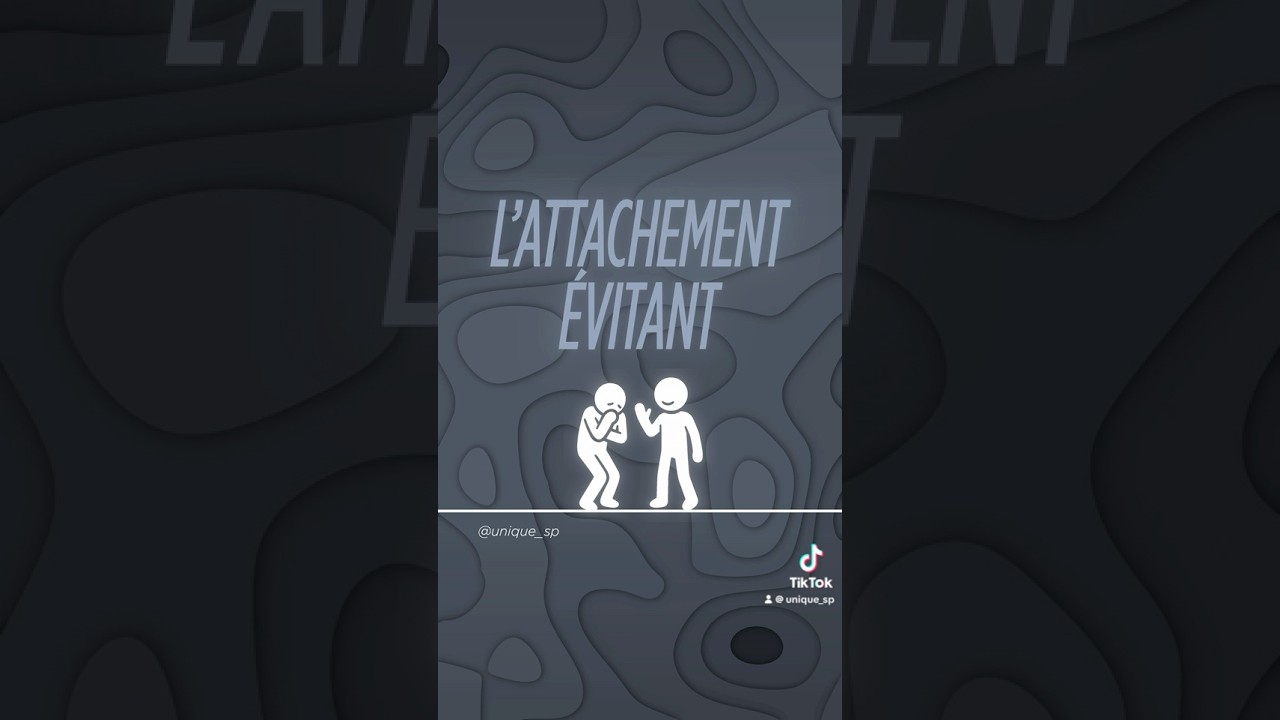 Attachement &eacute;vitant : #psychologie #santementale #avoidantattachment