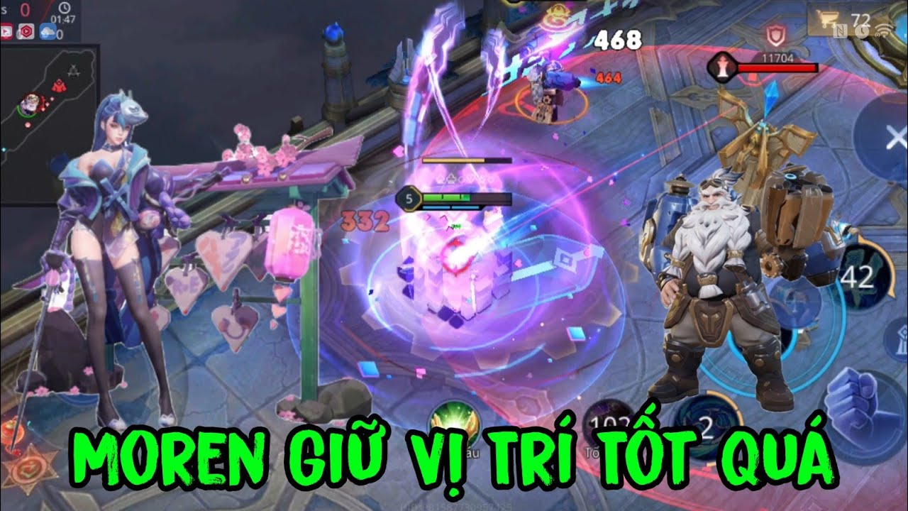 Airi Mỵ Hồ solo Moren mùa S1 2026 solo liên quân trận 350 | Minh Giàu