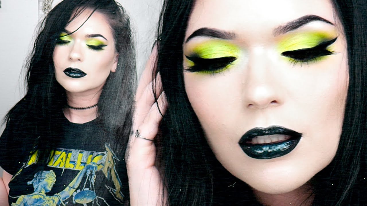 NEON GREEN EYESHADOW 🍏🔫🔋