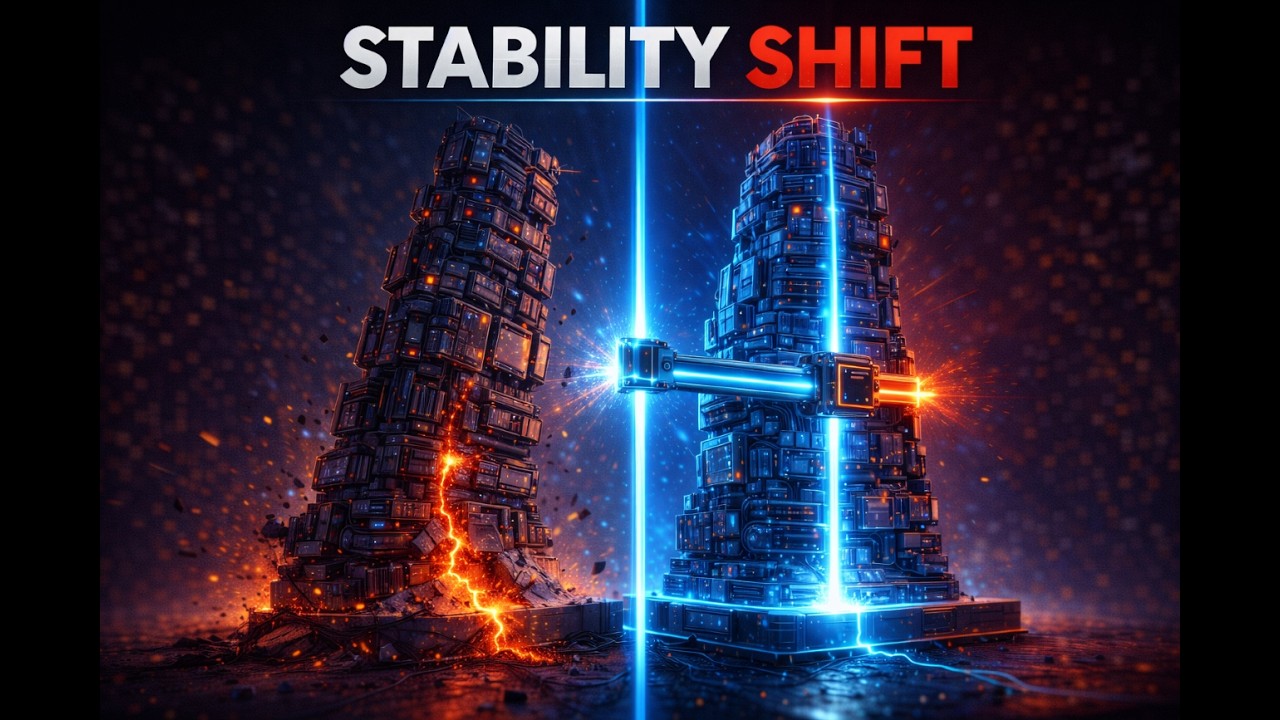 The Stability Shift That Rebalances Expanding AI Systems