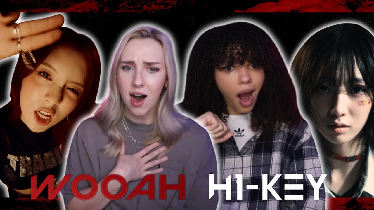 FIRST TIME REACTING TO WOOAH & H1-KEY | 'Blush,' 'POM POM POM' & Let It Burn (뜨거워지자)
