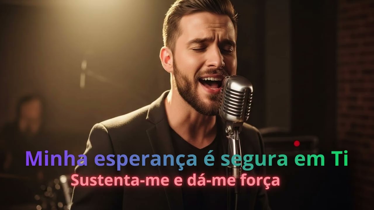 Minha esperança é segura em Ti [ Tu és o caminho, a verdade e Sustenta-me e dá-me mais força.]