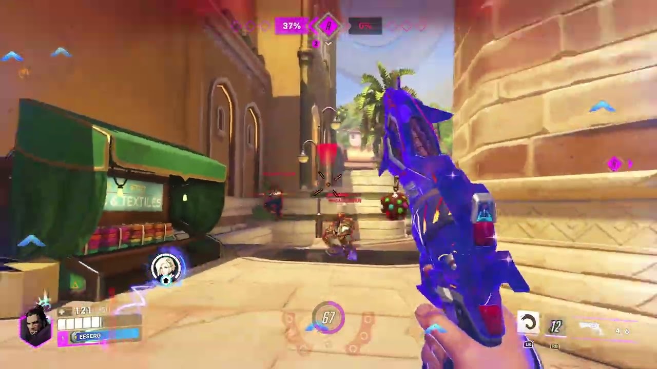 Getting back into overwatch and playing with a high-level mercy 