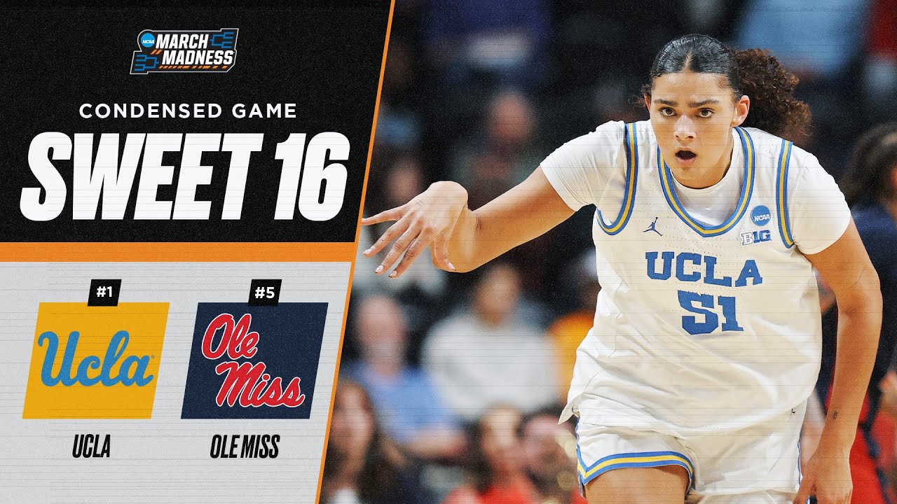 UCLA vs. Ole Miss - Sweet 16 NCAA tournament extended highlights