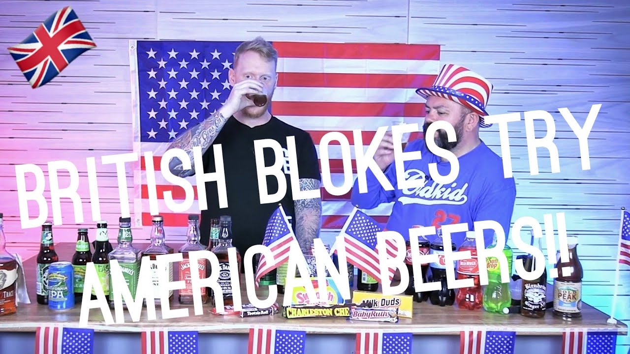 British Blokes Try American Beers | Office Blokes Try