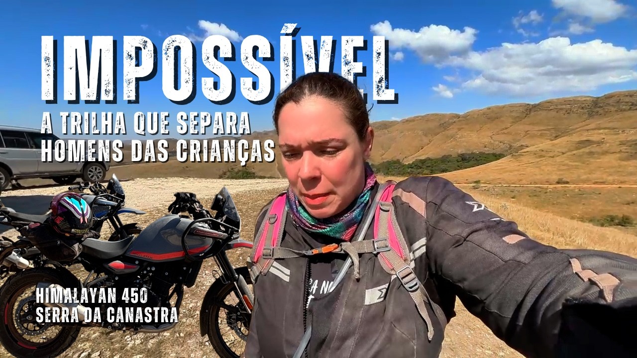 ME ARREPENDI | QUASE DESTRUÍ A HIMALAYAN 450 NA SERRA DA CANASTRA