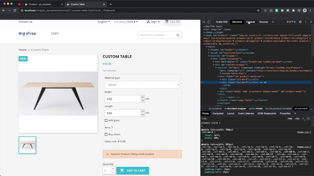 Dynamic Product Module - Quick start - Part 2
