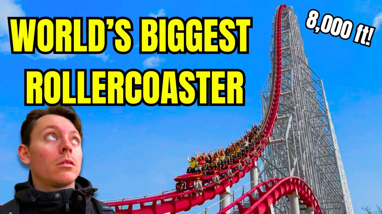 Riding the LONGEST ROLLERCOASTER in the WORLD! Nagashima Spa Land Vlog