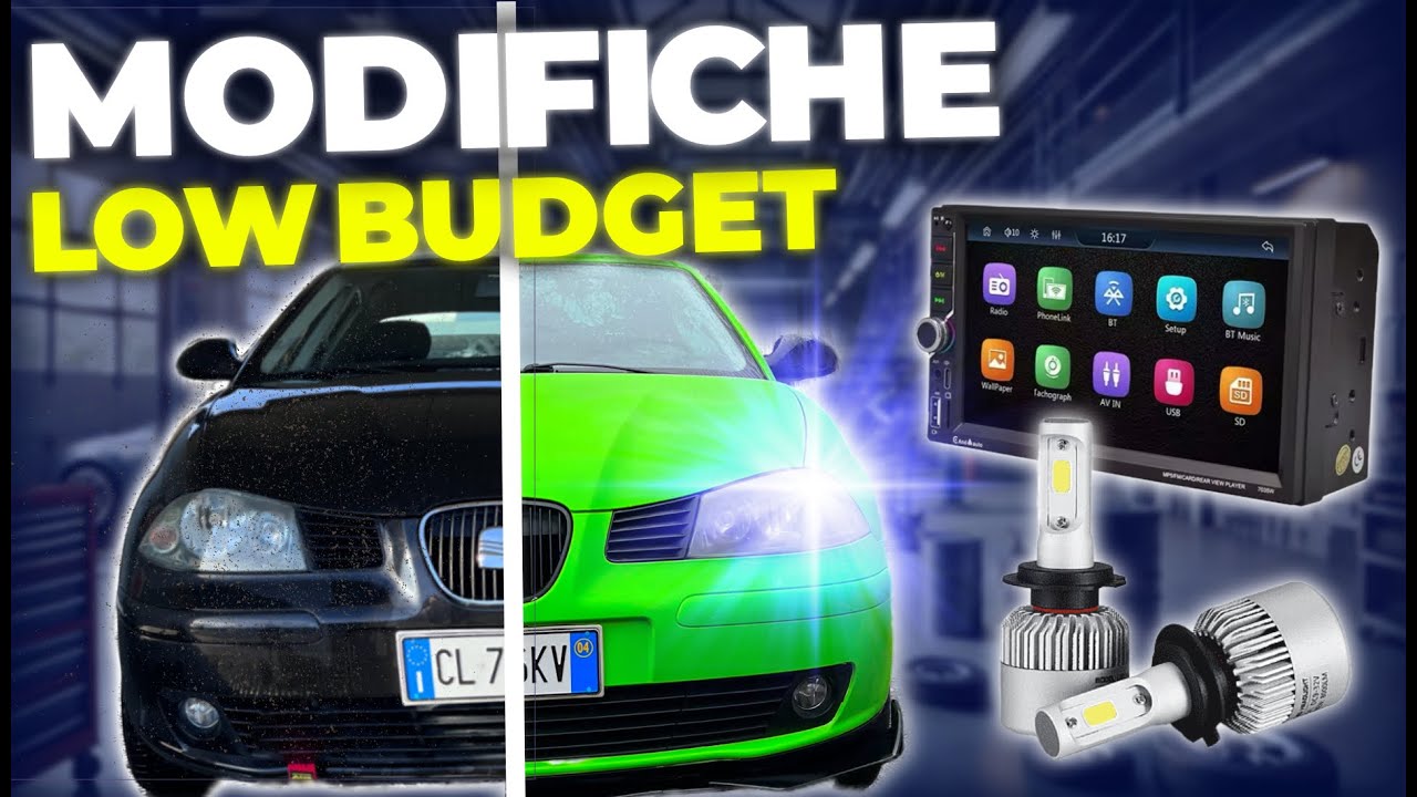 Modifiche LOW-COST che TRASFORMANO la tua VECCHIA AUTO