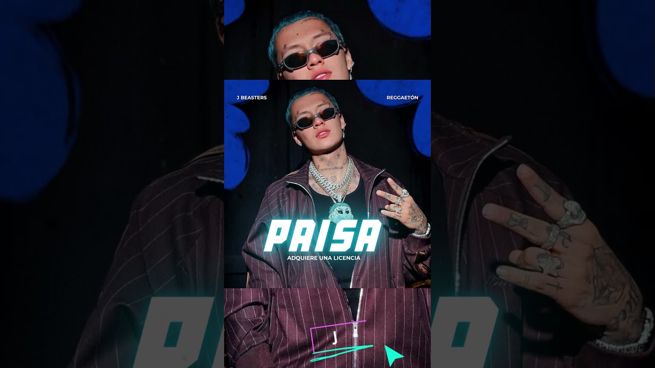 (FREE) Type Beat - Blessd ❌ Feid "PAISA" Reggaetón | J Beasters 💚💙