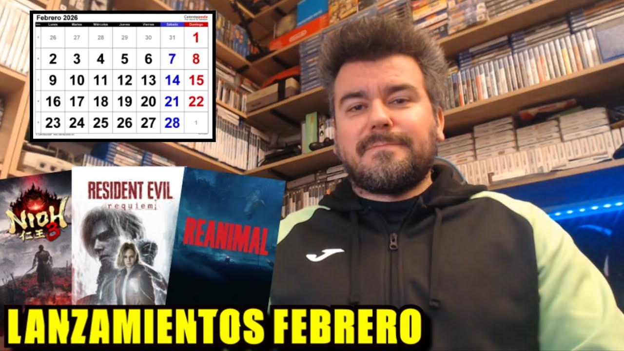 LANZAMIENTOS DESTACADOS - Febrero de 2026 ✅ RESIDENT EVIL REQUIEM, REANIMAL, NIOH 3