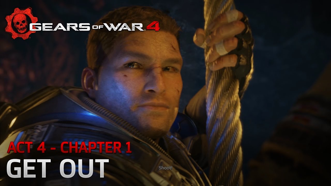 Gears of War 4 - Act 4 - Chapter 1: Get Out - Windows 10 Walkthrough